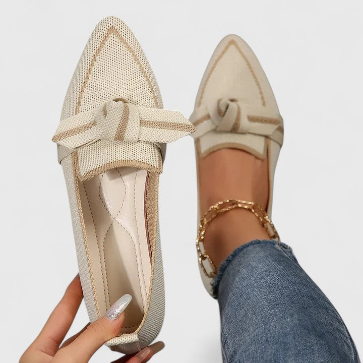 Comfortable Women's Orthopedic Pointed Toe Slip On Loafers
