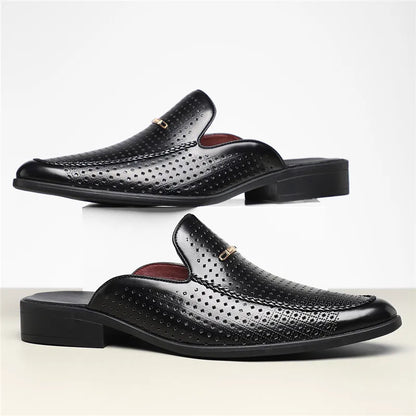 Lucas Men's Genuine Leather Mules