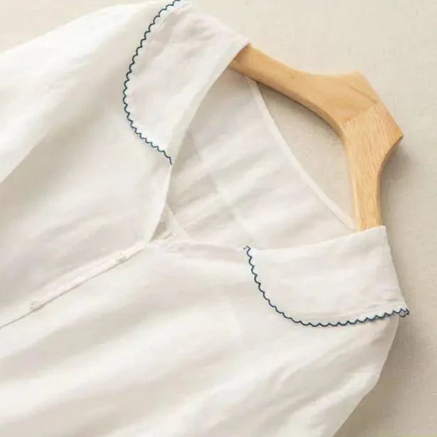 Elegant Lace Women's Blouse