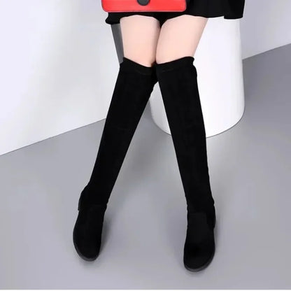 Trendy Women's High Block Heel Boots