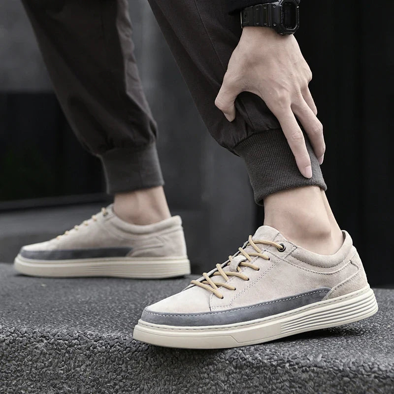 Military Green Suede Shoes