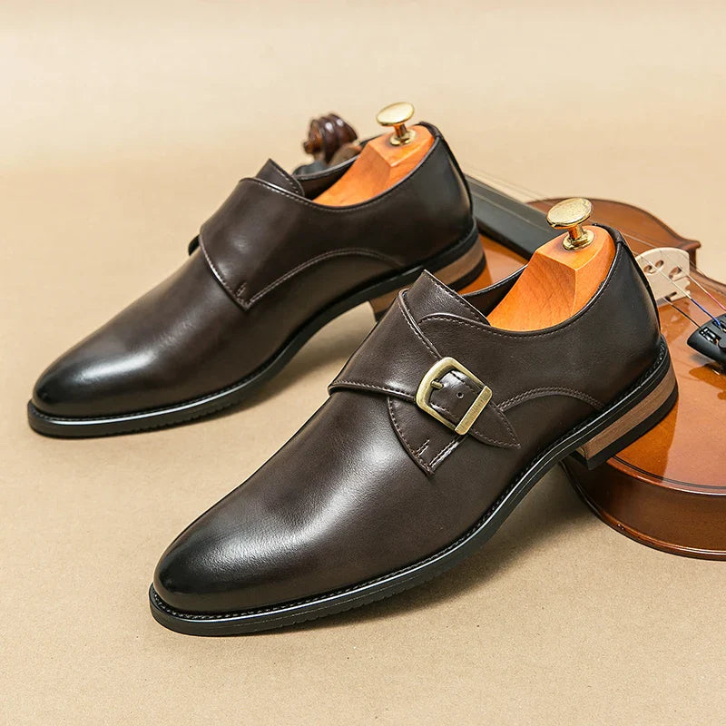 Genuine Brown Leather Shoes