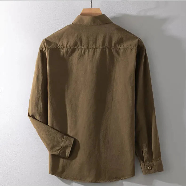Pure Cotton Casual Button Down Shirt
