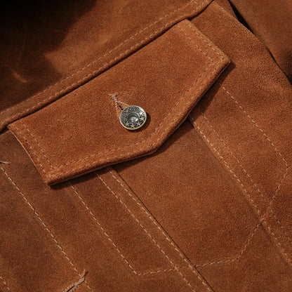 Soft Suede Leather Jacket