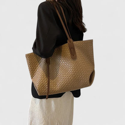 Timeless Natural Fiber Shopping Bag