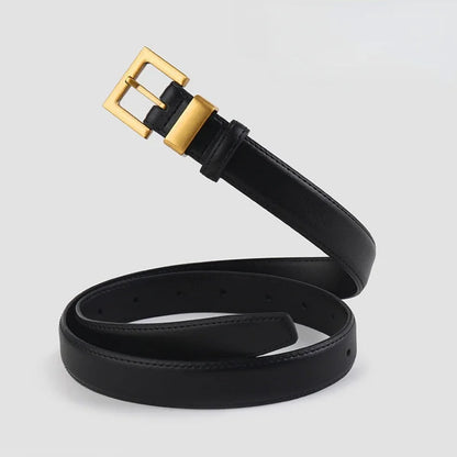 Classic Leather Strap Belt