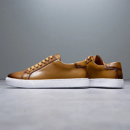 Authentic Real Leather Running Shoe