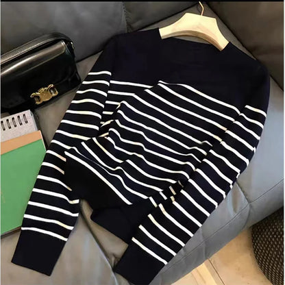 Livorno Women's Striped Knit Sweater