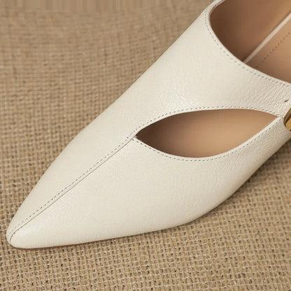 Women's Leather Dress Pumps
