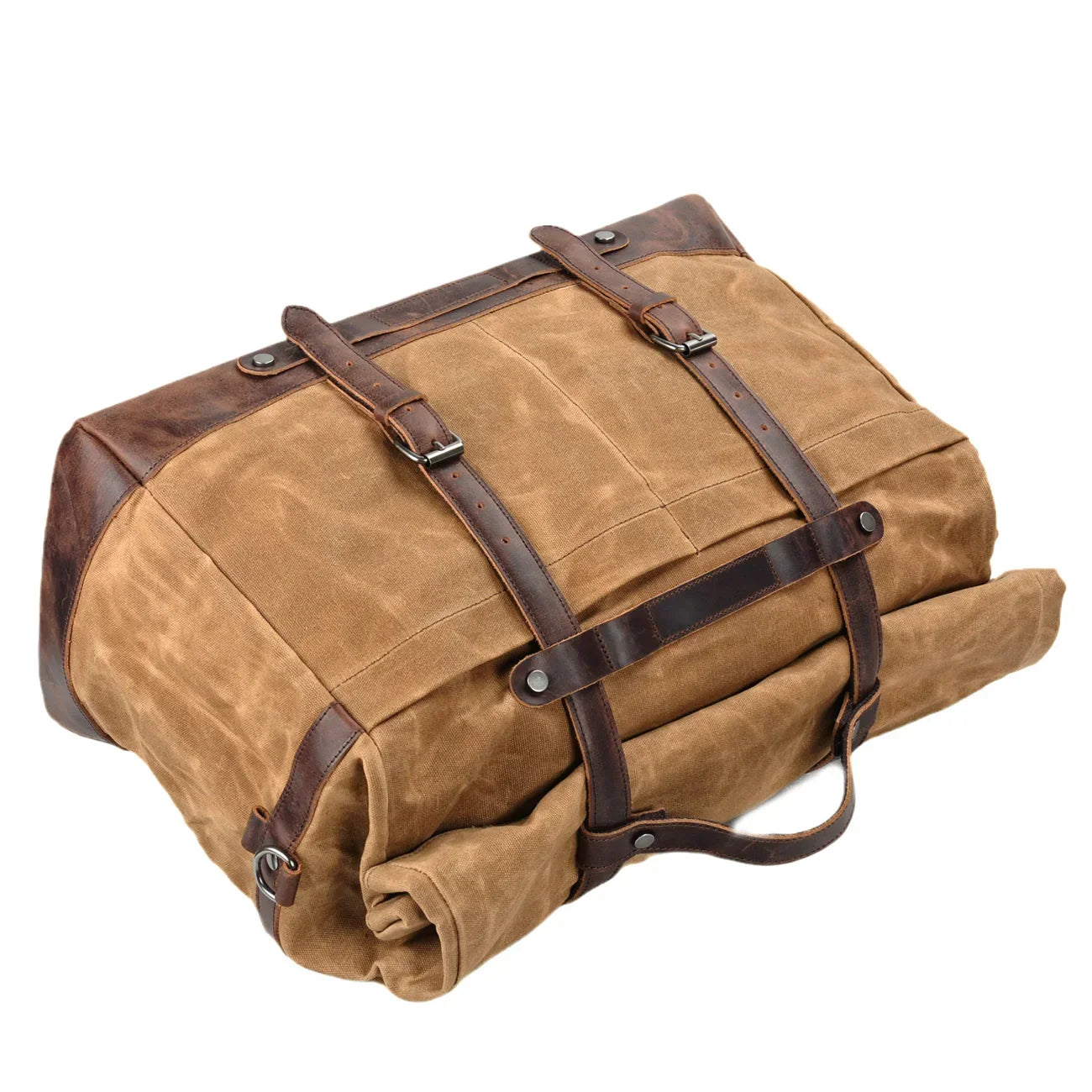 Vintage Leather Look Tote Bag