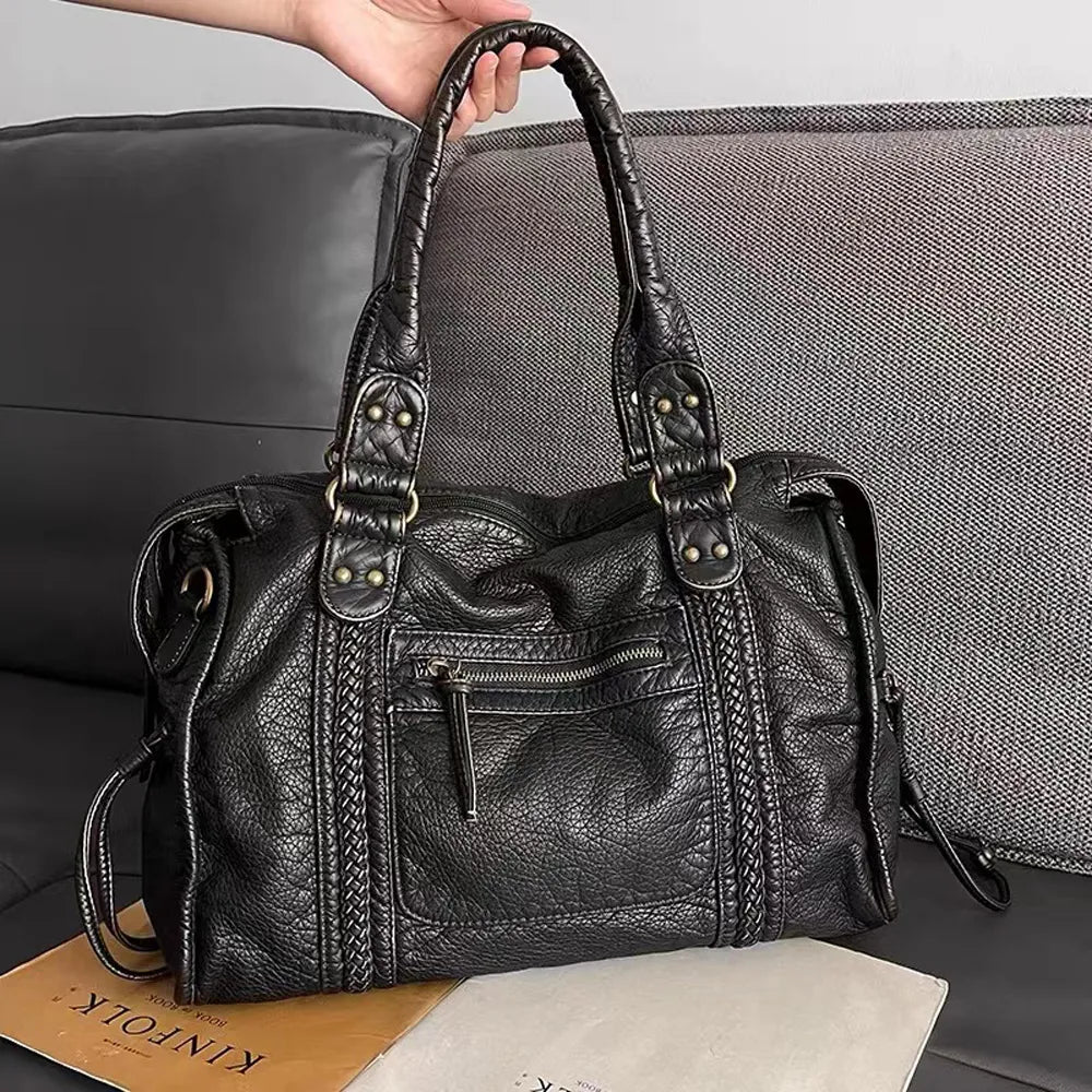 Rachel Women's Black Handbag - VibreMode