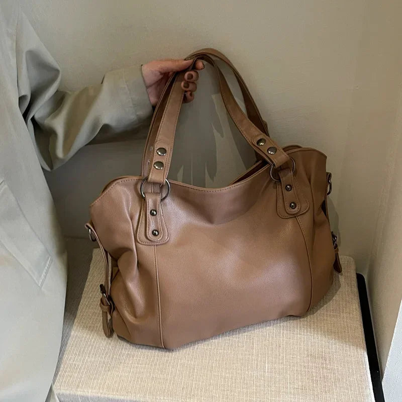 Lunelle Women's Soft Leather Tote Bag