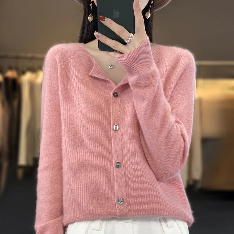Vera Button Front Cardigan