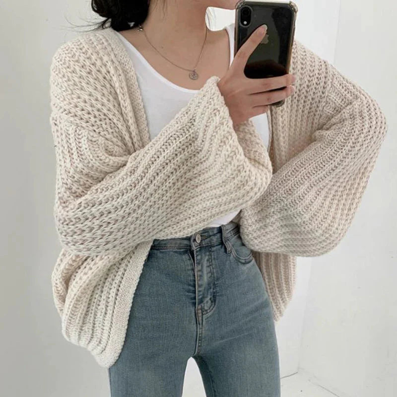 Women's Chunky Knit Cardigan