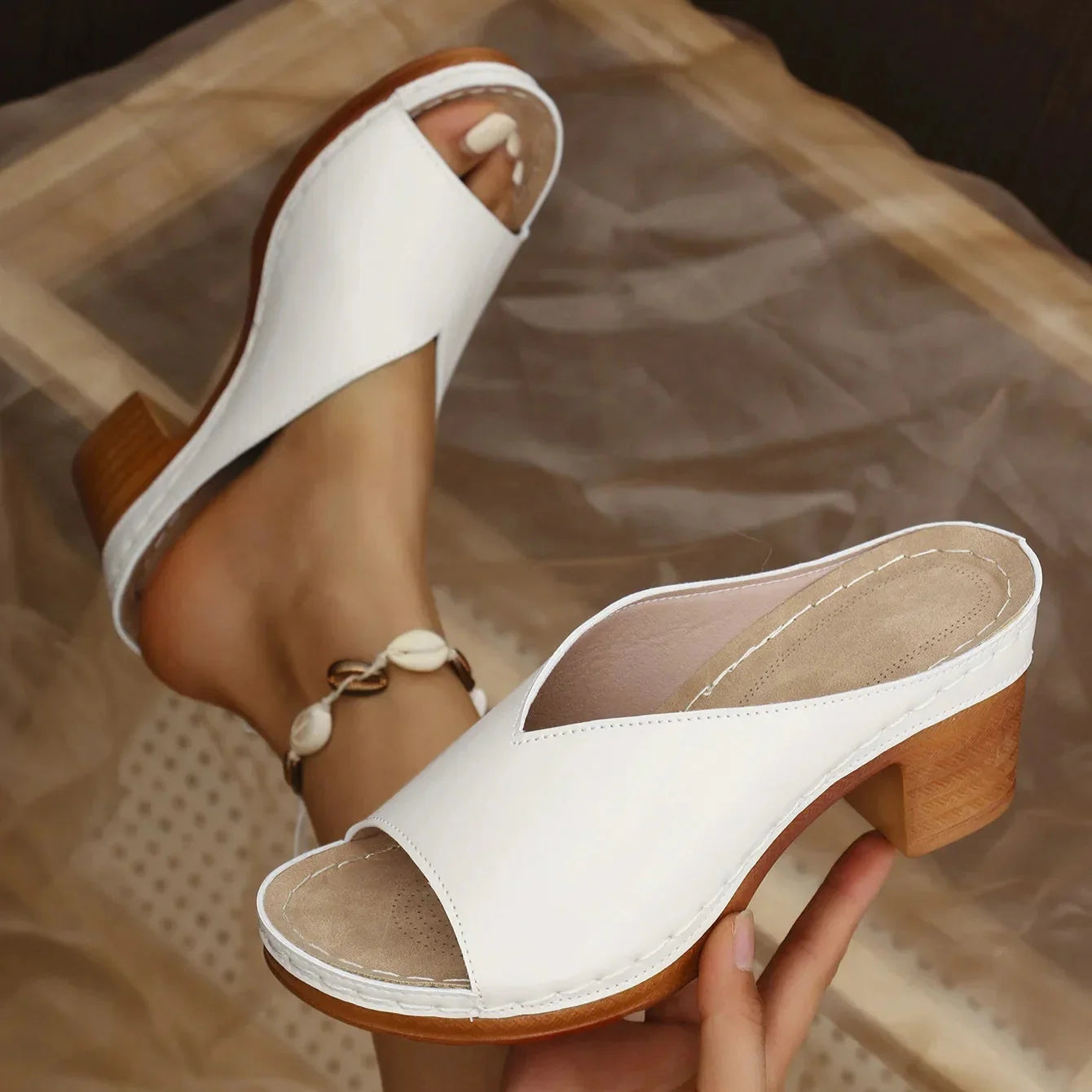 Stylish Ankle Strap Sandals