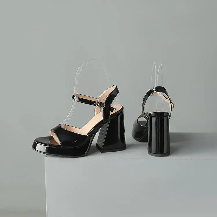 Shiny High Heel Shoes