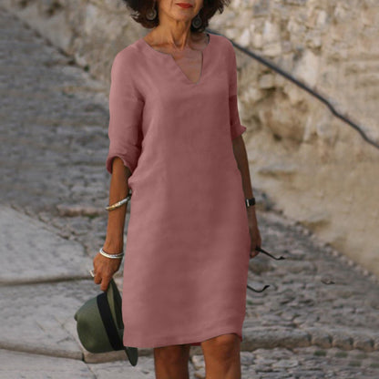 Women's V-Neck Summer Dress