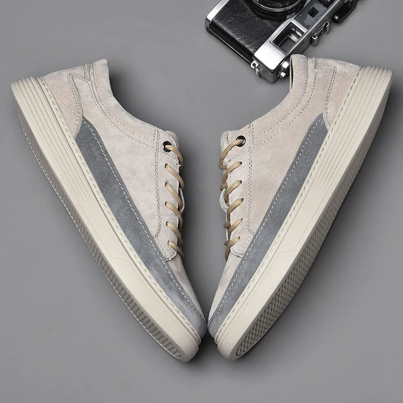 Military Green Suede Shoes