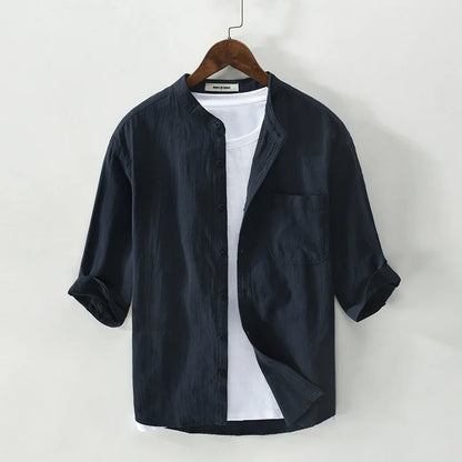 Men's Cotton Half Sleeve Shirt