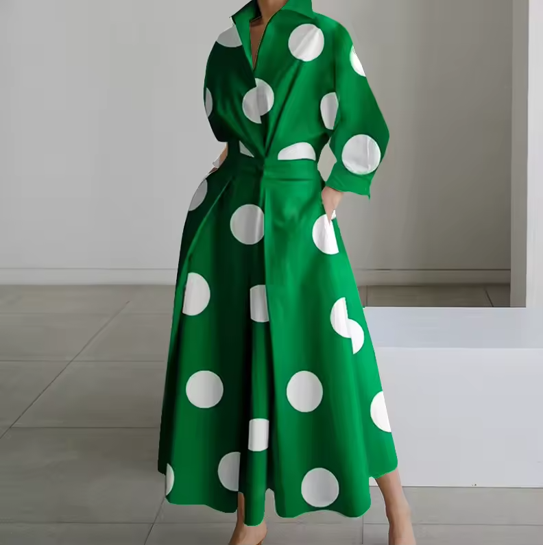 Classic Fit Waistline Shirt Dress