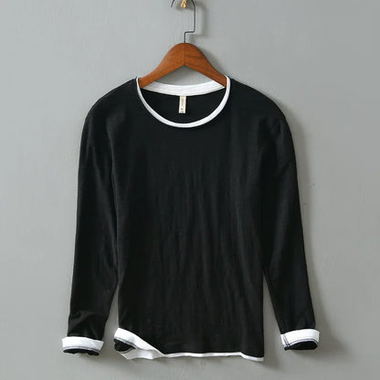 Beaumont Men's Cotton Henley Tee Shirt