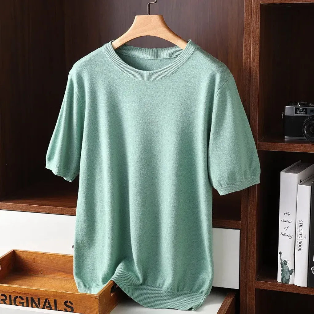 Men's Round Neck T-Shirt Everyday Wear