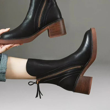 Women's Heeled Boots Structured Style