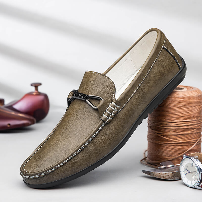 Comfortable Slip On Loafers - VibreMode