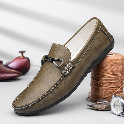Comfortable Slip On Loafers - VibreMode