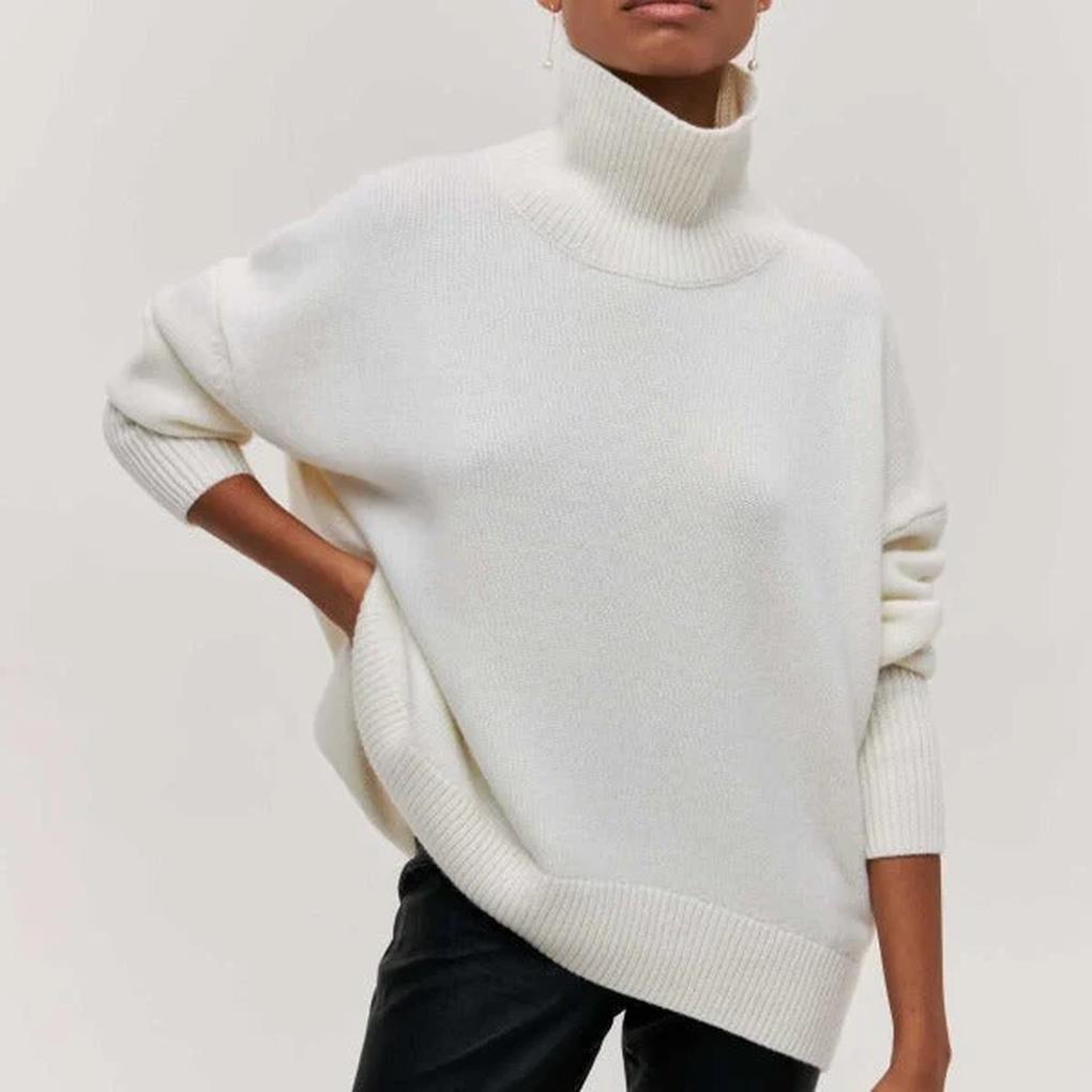 Women's Roll Neck Sweater Winter