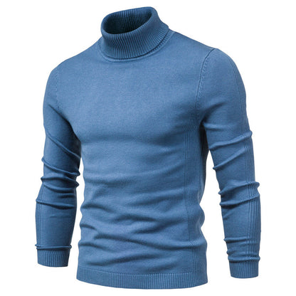 Relaxed Fit Men's Crew Neck Knit Sweater