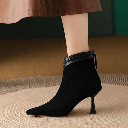 Women's Pointed Toe Slim Fit Boots