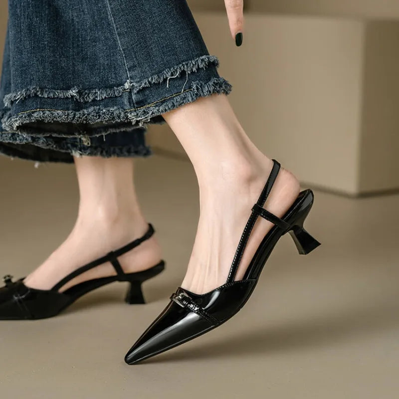 Low Heel Ankle Shoes
