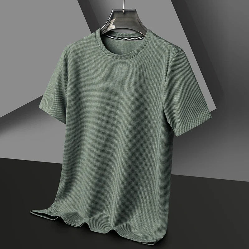 Men's Textured Short Sleeve T-Shirt