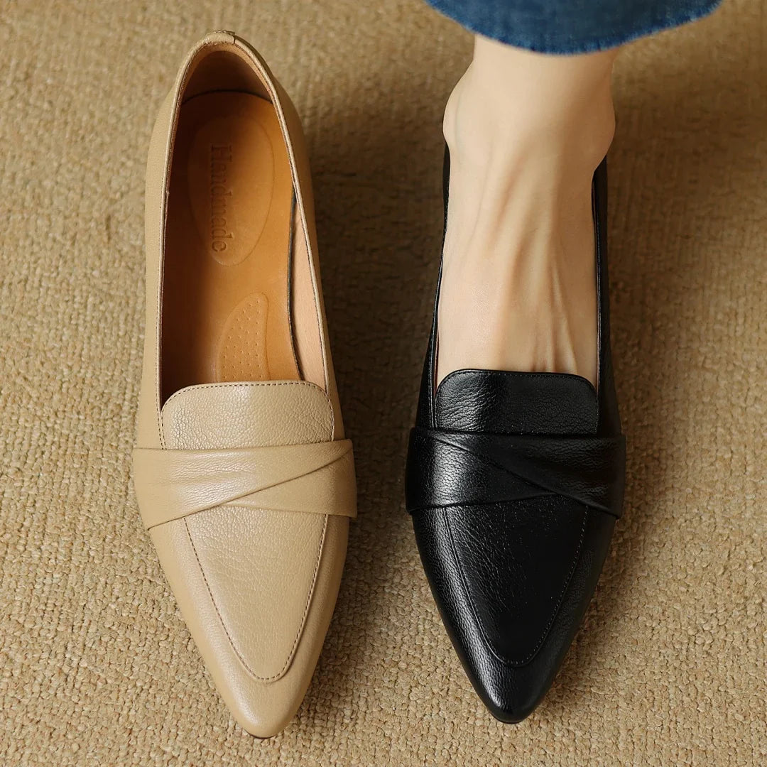 Authentic Black Leather High Heels