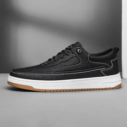 Authentic Premium Leather Trainer Shoes - VibreMode