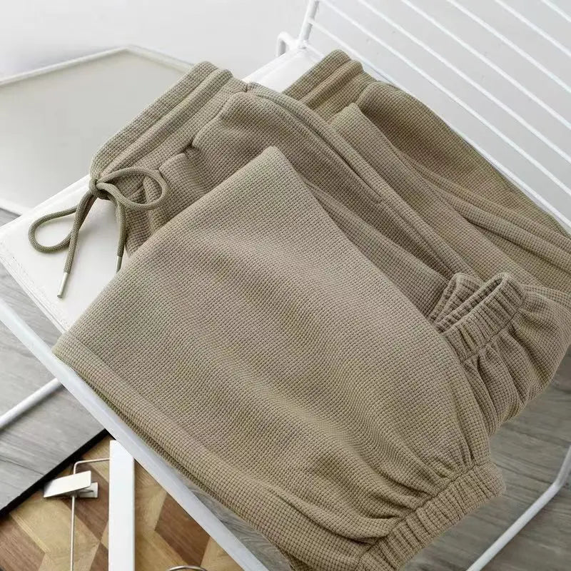 Waffle Knit Sweatpants