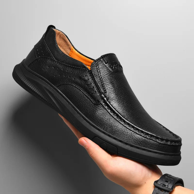 Authentic Real Leather Dress Shoes - VibreMode