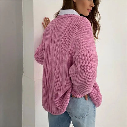 Women's Ribbed Knit Sweater