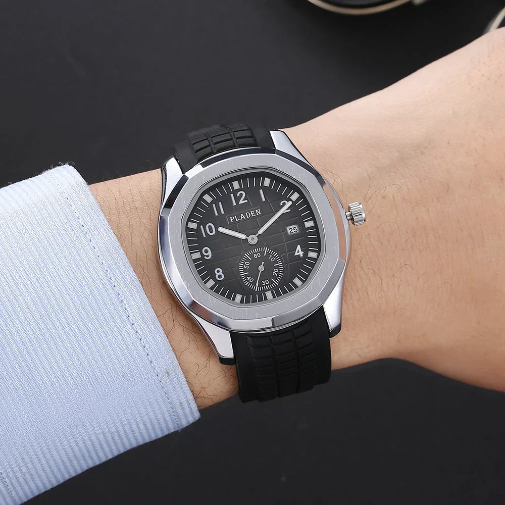 Premium Silver Metal Watch