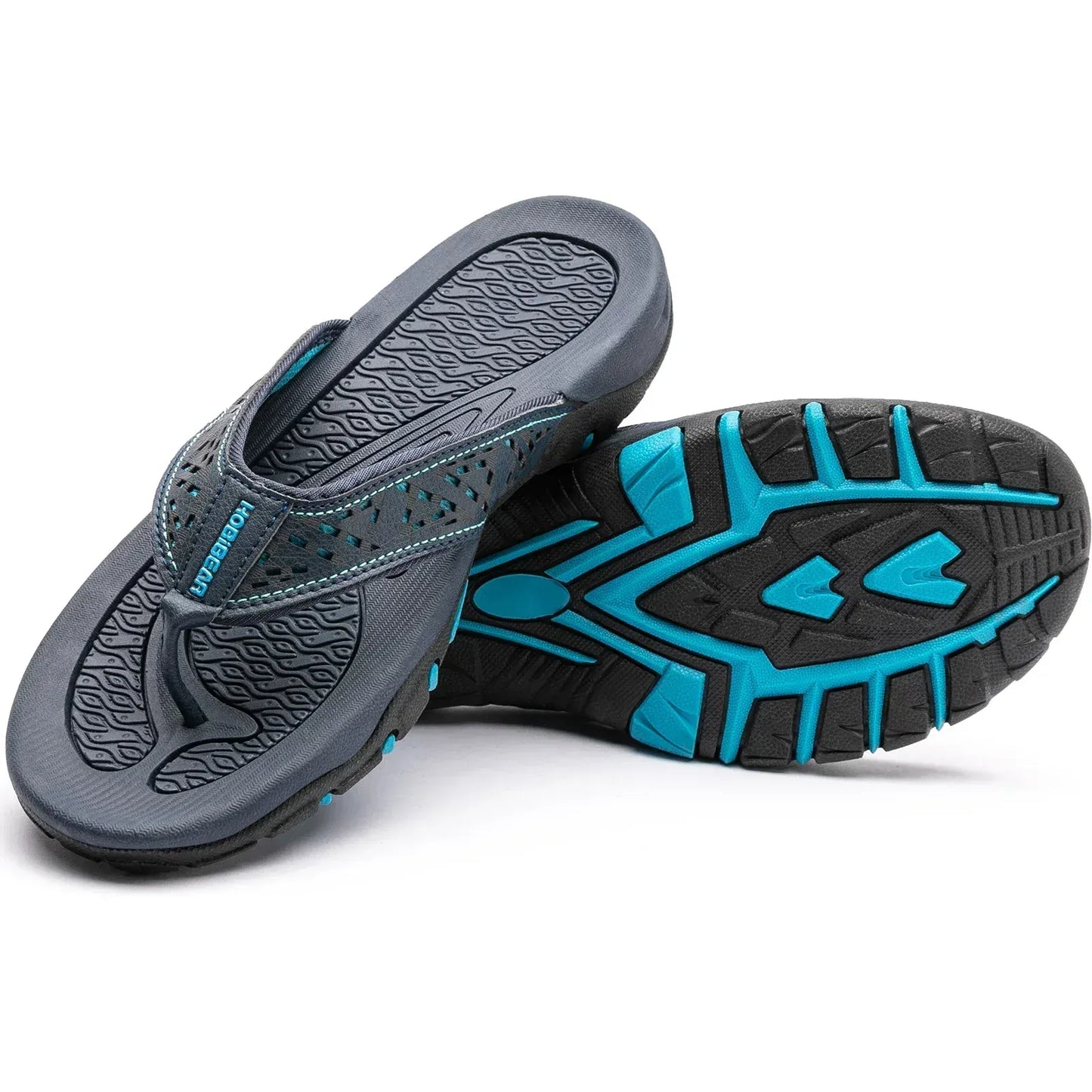 Comfortable Men's Sports Flip Flops with Arch Support Sandals