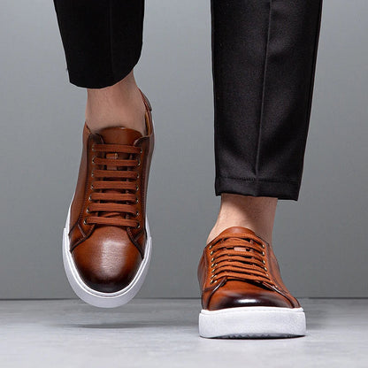 Authentic Real Leather Running Shoe