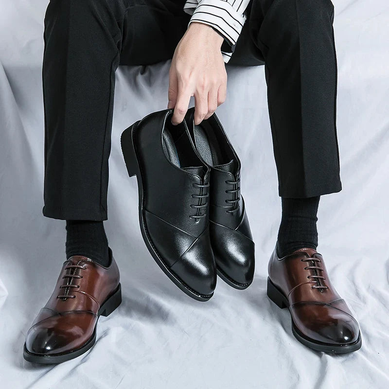 Classic Brown Leather Shoes