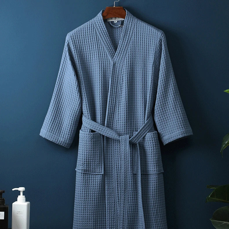 Ardela Women's Waffle Kimono Robe