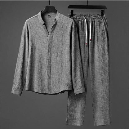 Vivnan Women's Linen Two Piece Suit