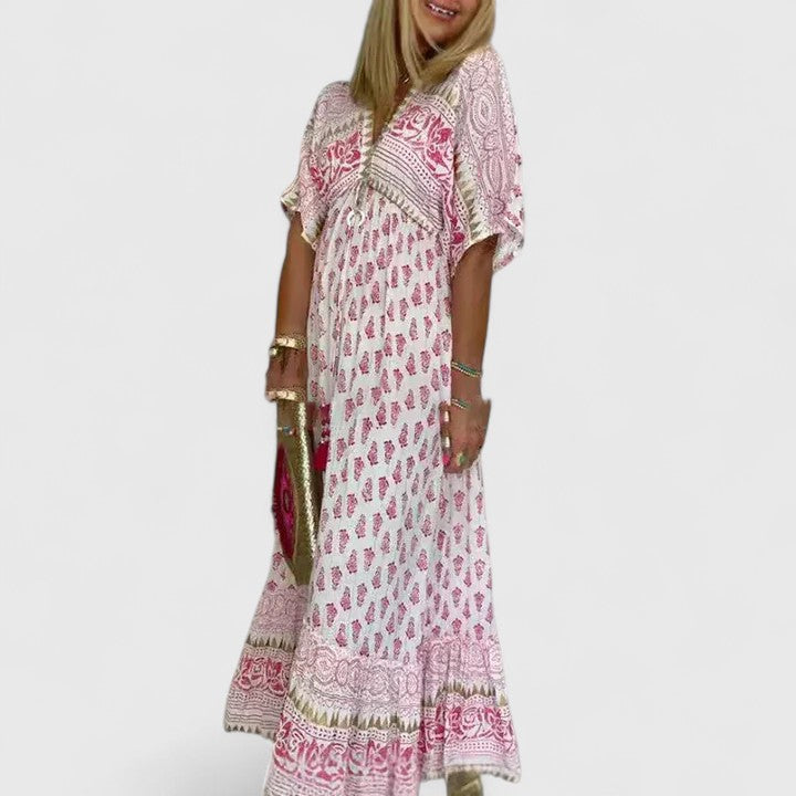 Women's Floral Long Summer Dress
