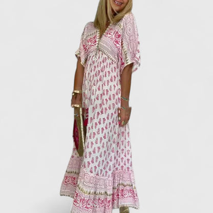 Women's Floral Long Summer Dress