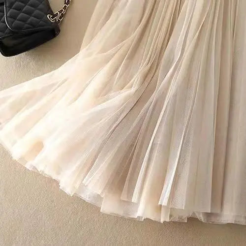 Women's Pleated Flowy Skirt