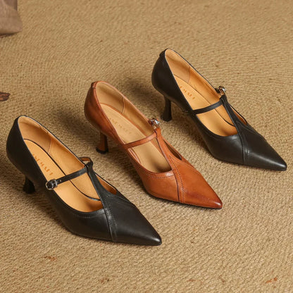 Women's Leather Pumps