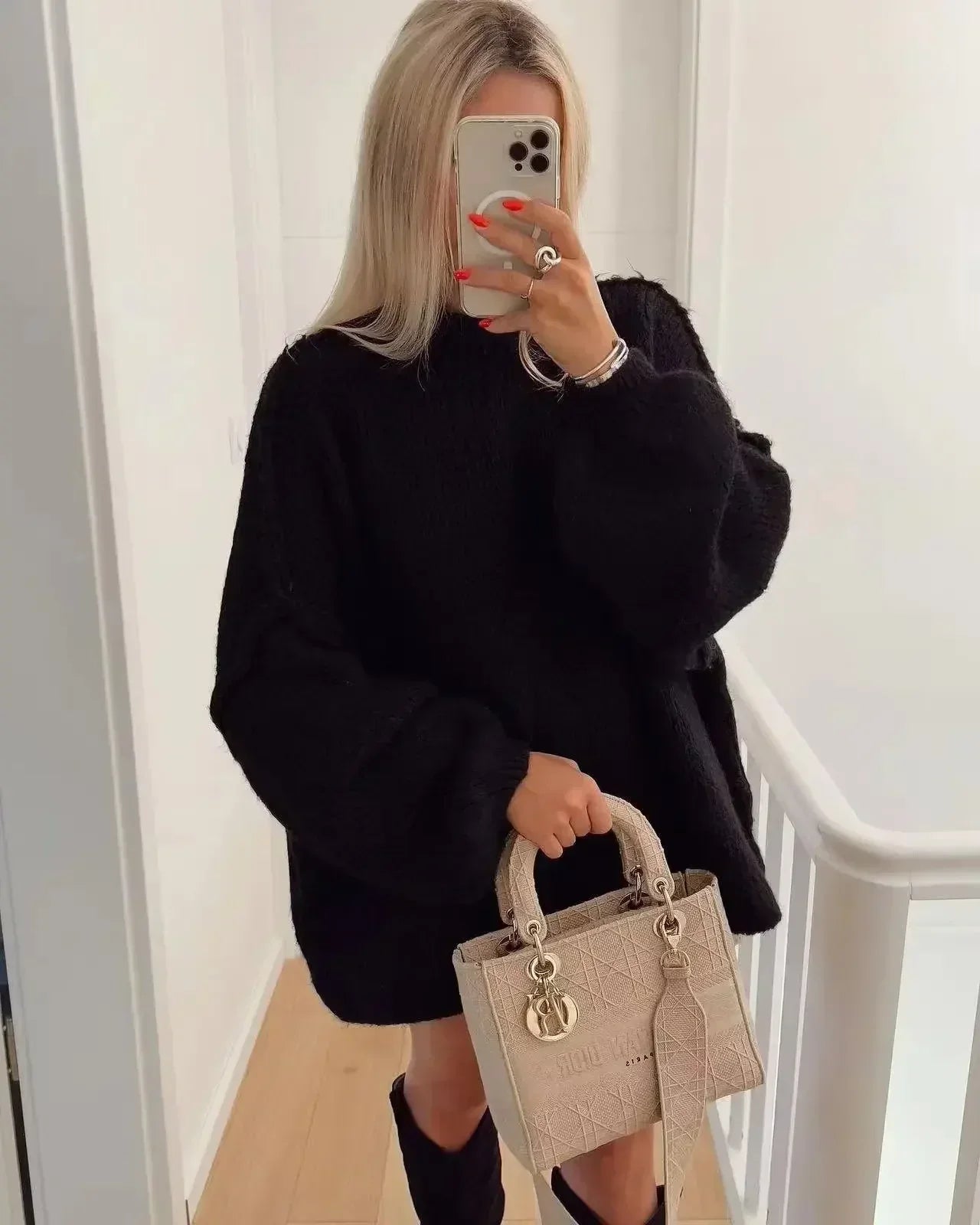 Women's Oversized Sweater Dress